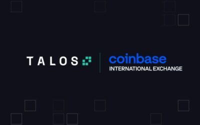 Talos Integrates with Coinbase International Exchange to Offer Institutional Clients Expanded Access to Perpetual Futures Trading